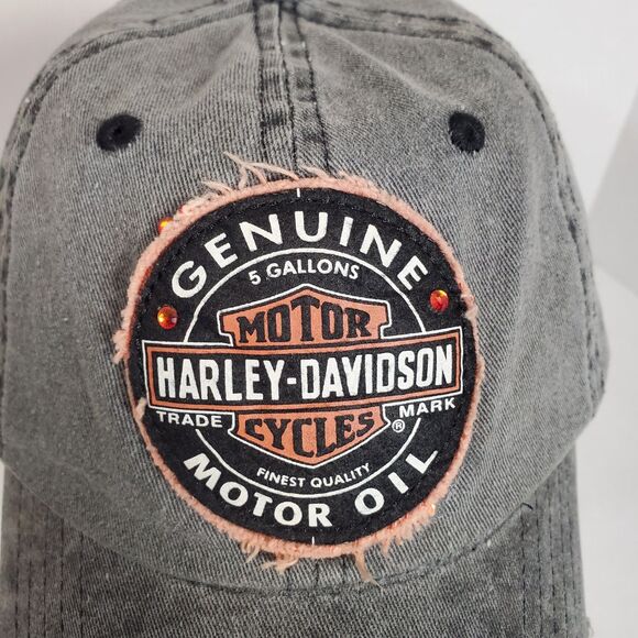 Vintage Harley‎ Davidson Adjustable Womens Hat - Picture 8 of 16